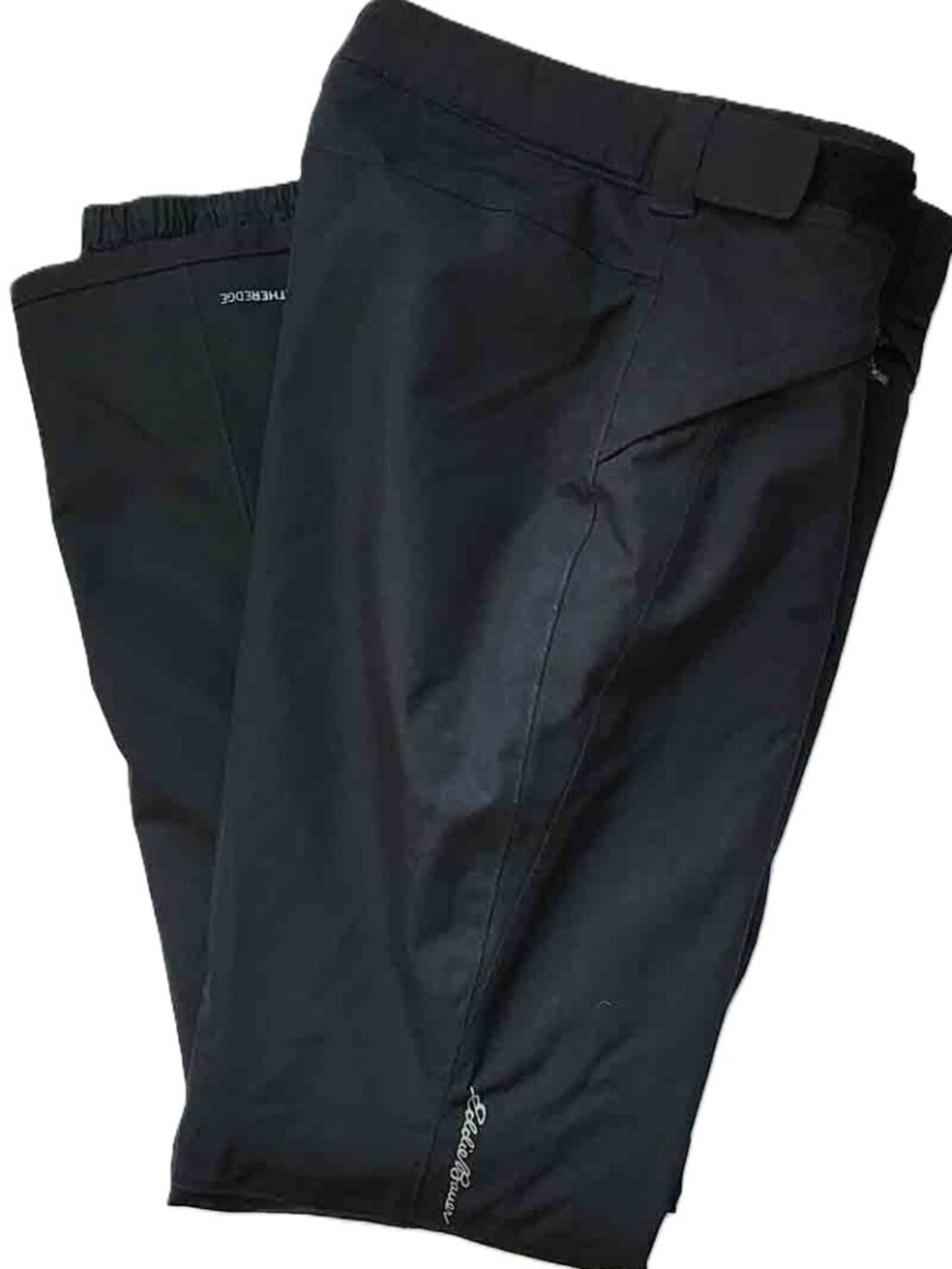 Eddie Bauer Weatheredge Plus Ski Snowboard Pants Black Size Small 30 X 31 Men's